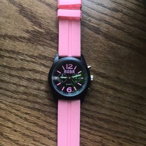 Pink RUBR Sports Watch